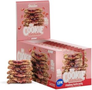 My Cookie Dealer Strawberry Toaster Pastry Protein Cookie 4oz 12ct